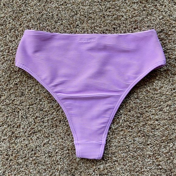 Billabong Tanlines High Maui Rib Bikini Bottom - Picture 2 of 4